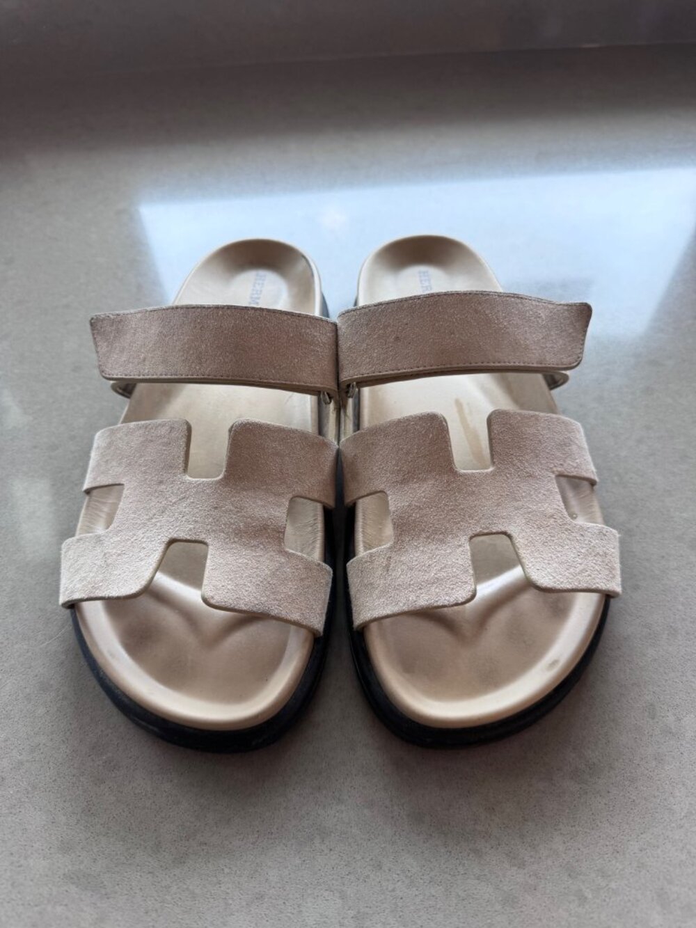 HERMES Womens Chypre Sandals - Picture 2 of 6